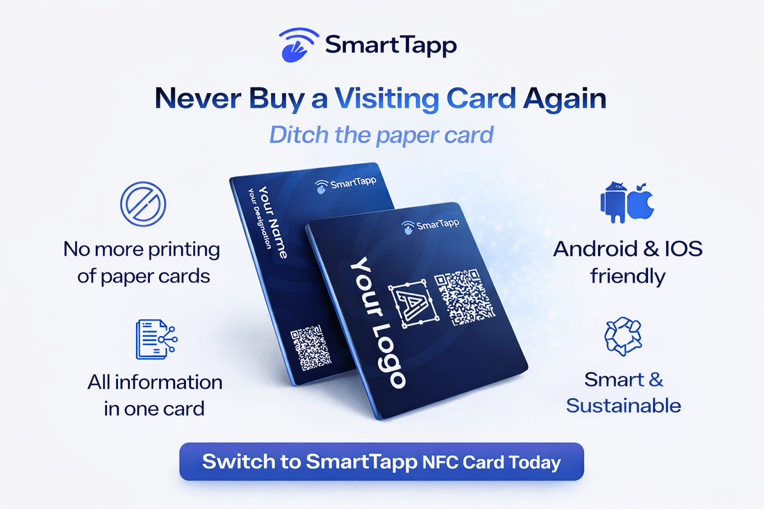 SmartTapp Premium Metal NFC Card